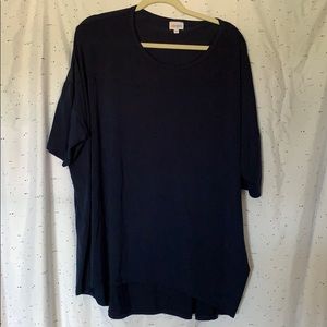 LuLa Roe navy top